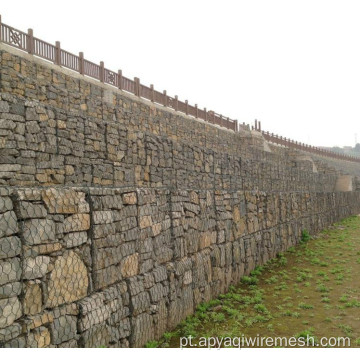 Gaiolas de cesta Muro de retenção de rocha